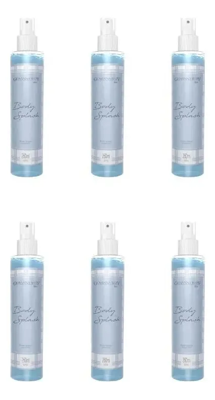 Colonia Giovanna Baby Body Splash 260ml Blue-kit C/6un