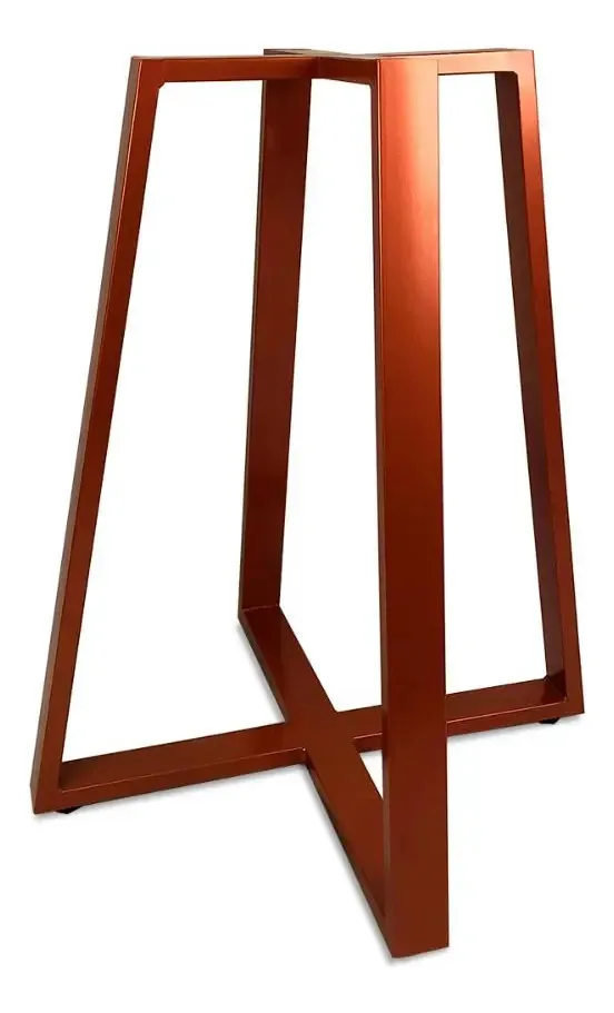 Base De Mesa Jantar Gizé Para Cozinha Para Tampos Cor Cobre