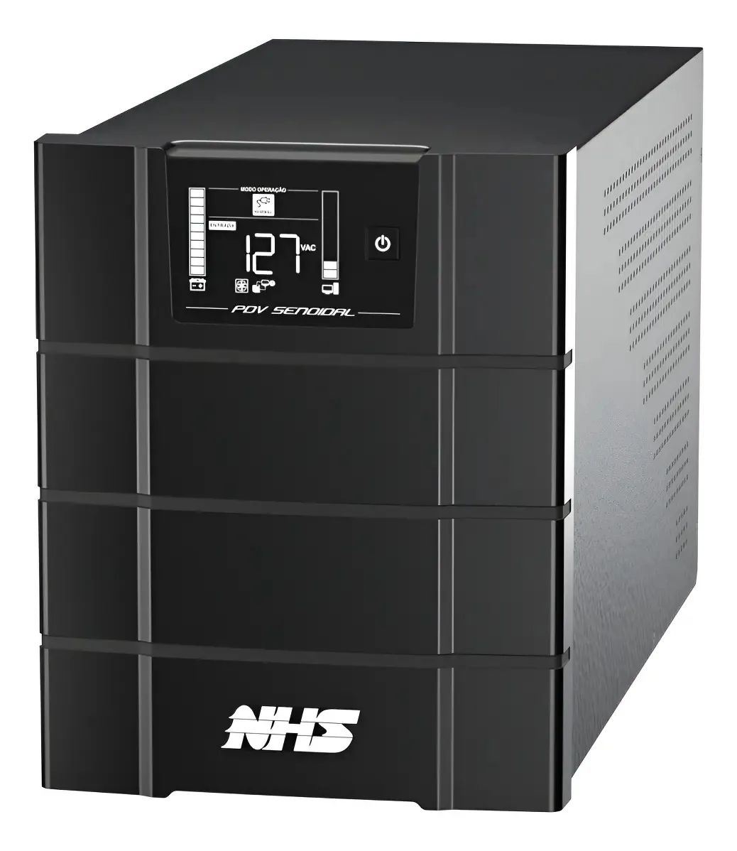 Nobreak NHS 1500VA Premium Senoidal Bivolt Saída Preto