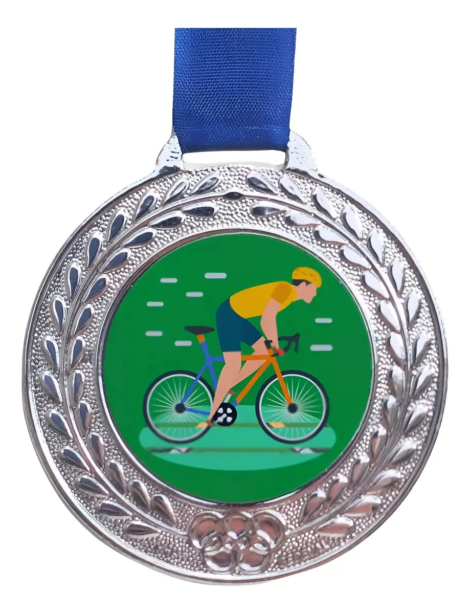 Medalha De Ciclismo P/ Campeonatos Ouro / Prata / Bronze