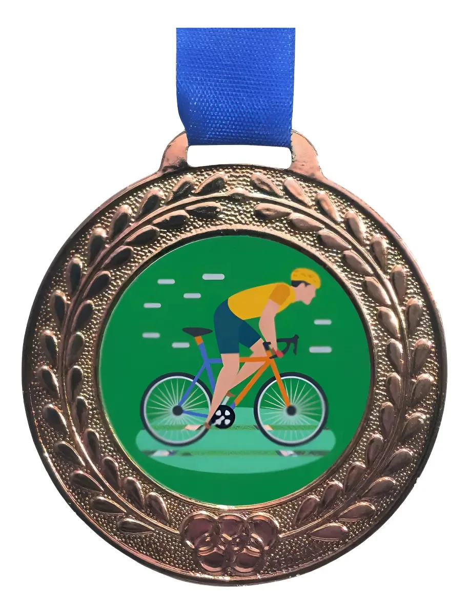 Medalha De Ciclismo P/ Campeonatos Ouro / Prata / Bronze