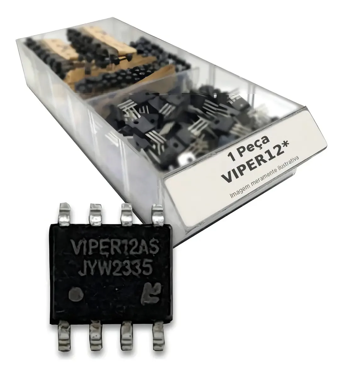 Circuito Integrado Timing ST VIPER12, Para Fontes Comutadas