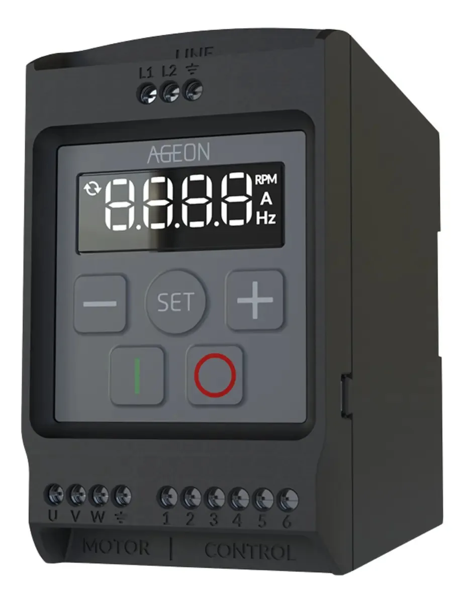 Inversor de Frequência Ageon XF2-10-1P1 1CV V/f Modbus