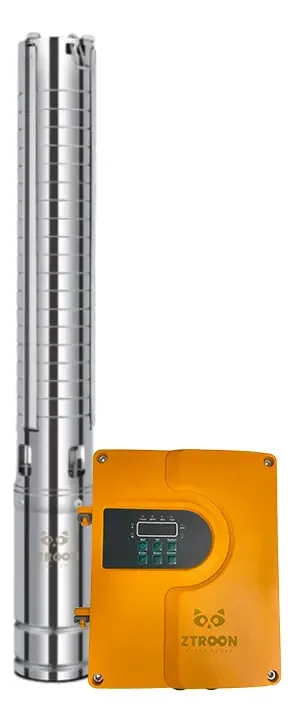 Bomba Solar Híbrida Até 203m Ou 24m³/dia Ztroon 4