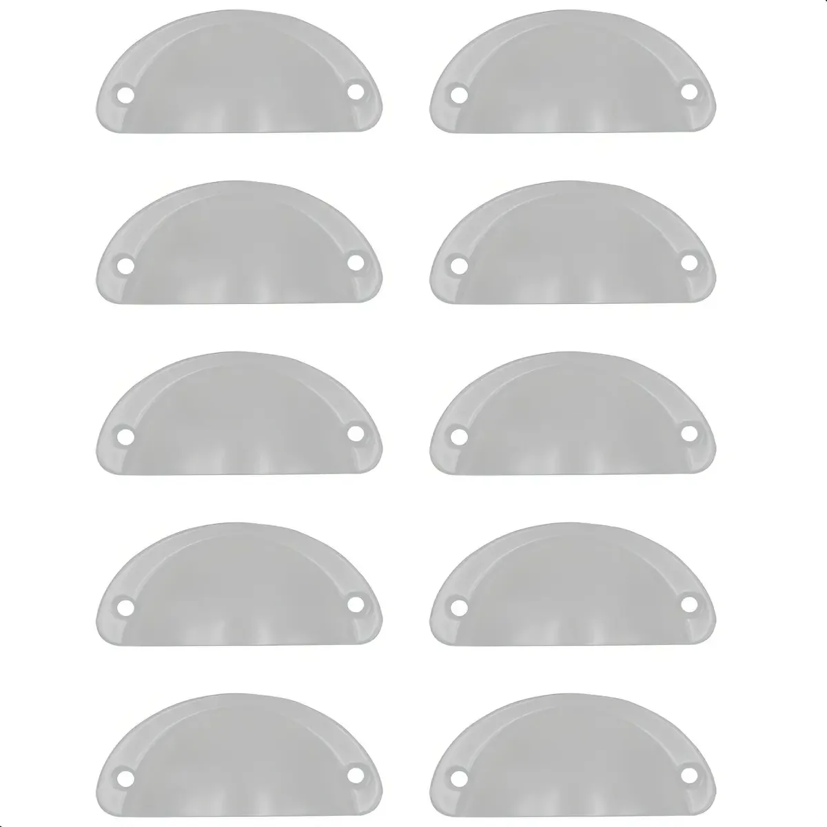 10 X Puxadores Concha Estante Gabinete Cozinha Moveis Casa 81mm
