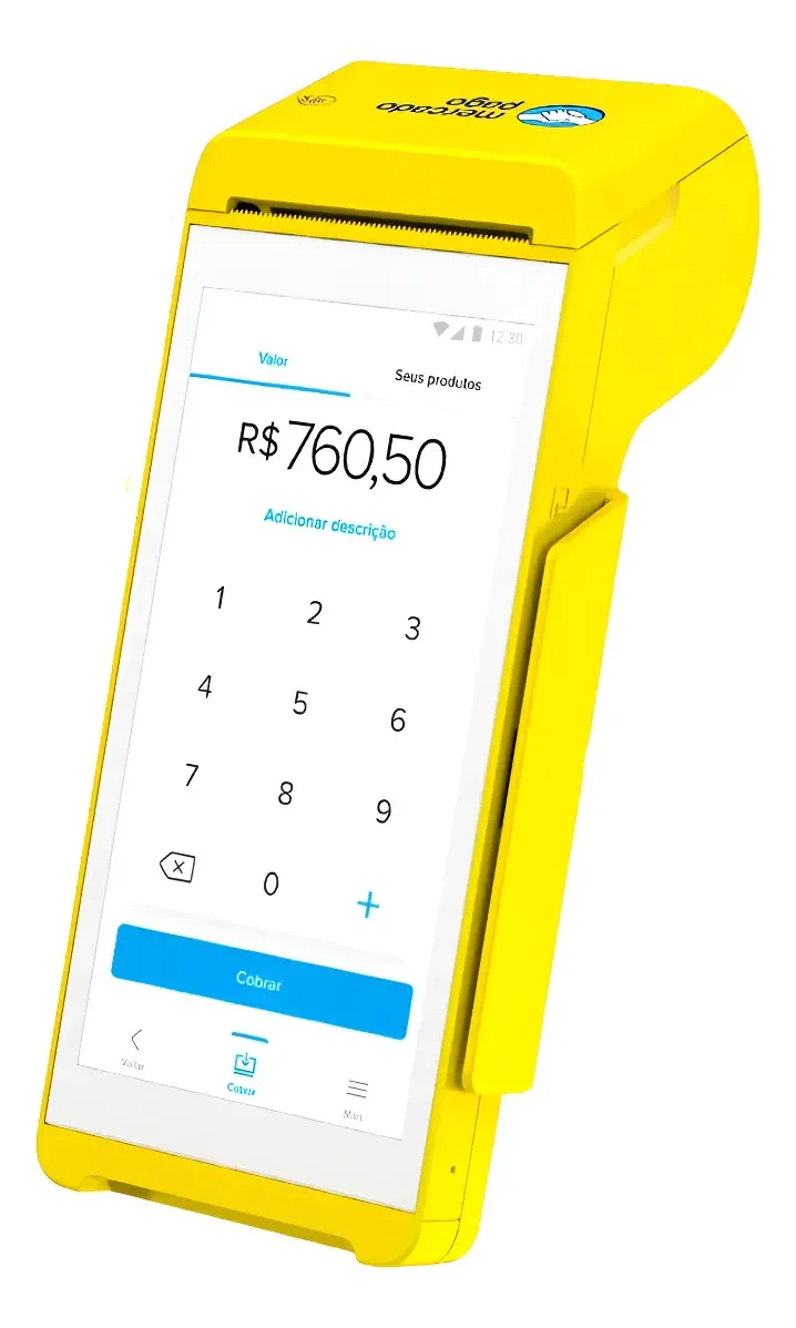 Maquininha De Cartão Mercado Pago Point Smart 2 4g Wi-fi Nfc