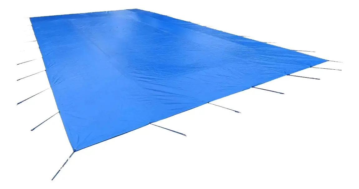 Capa De Proteção Para Piscina 5x3 Emborrachada Azul 3x5