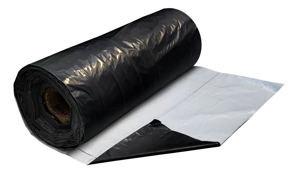Lona 8x14m Preta E Branca Dupla Face Para Silagem De Gado Preto