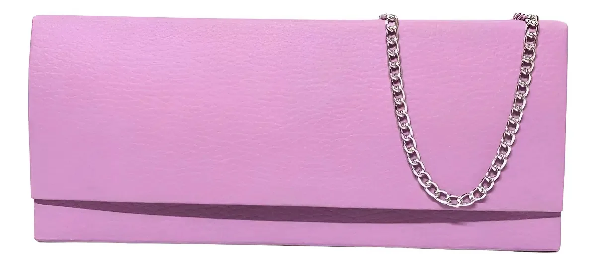Bolsa Clutch Carteira de Mão Lavanda Helena Bolsas Festa