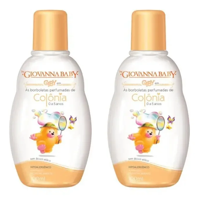 Kit 2 Colônias Giovanna Baby Giby 100ml