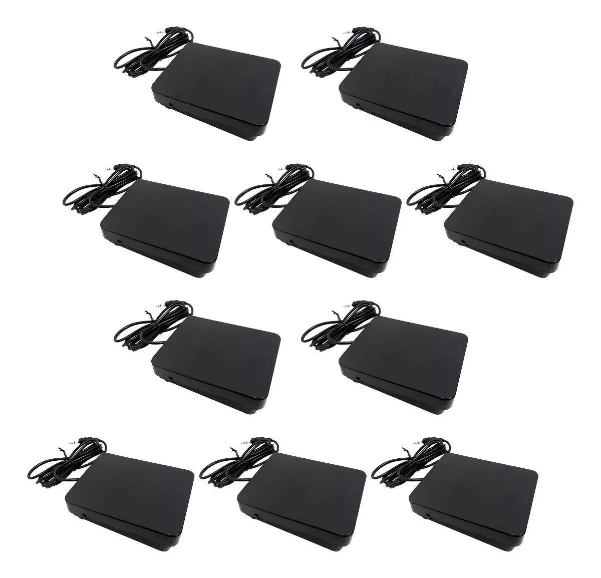 Pack 10 Pedais Sustain Rhythmic para Teclado e Piano Digital