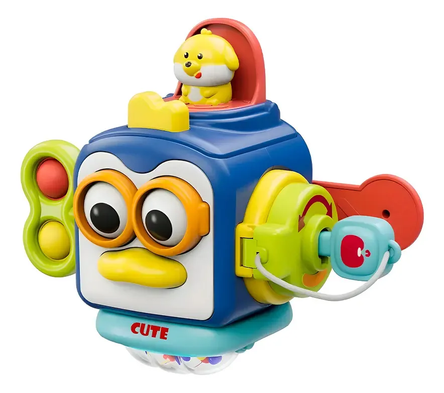 Baby Sensorial Pinguim Life Brinquedo 12meses Motor Fino