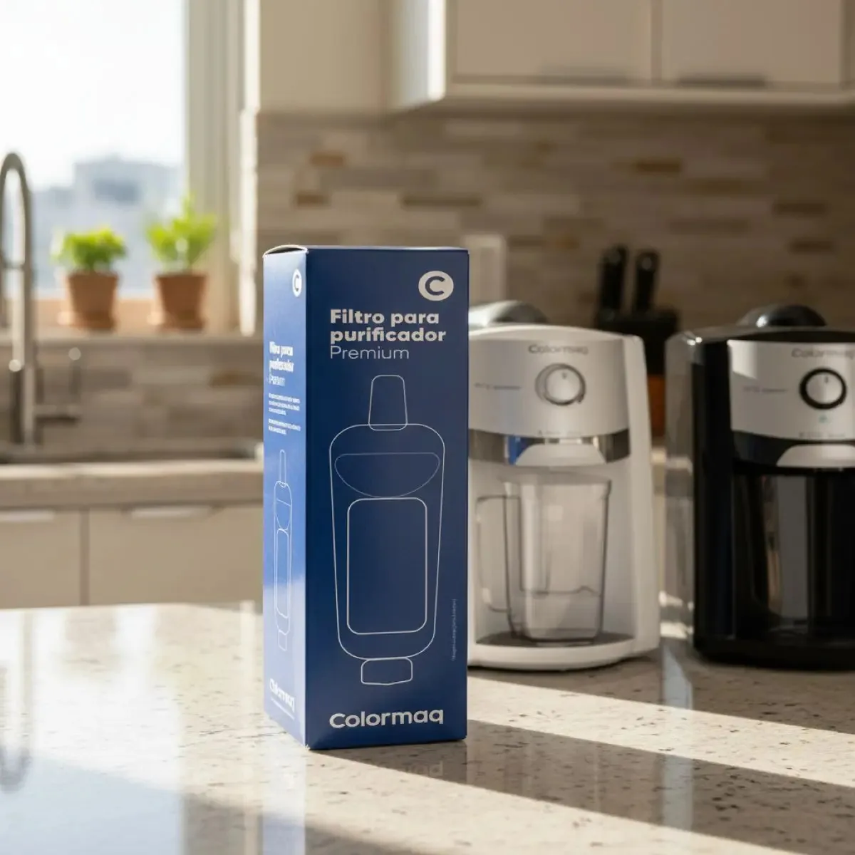 Filtro refil Colormaq Para Purificador De Agua Premium