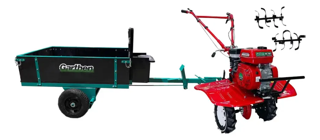 Motocultivador Gasolina 7hp 4t Gmc70001 C. Carretinha Gcm250