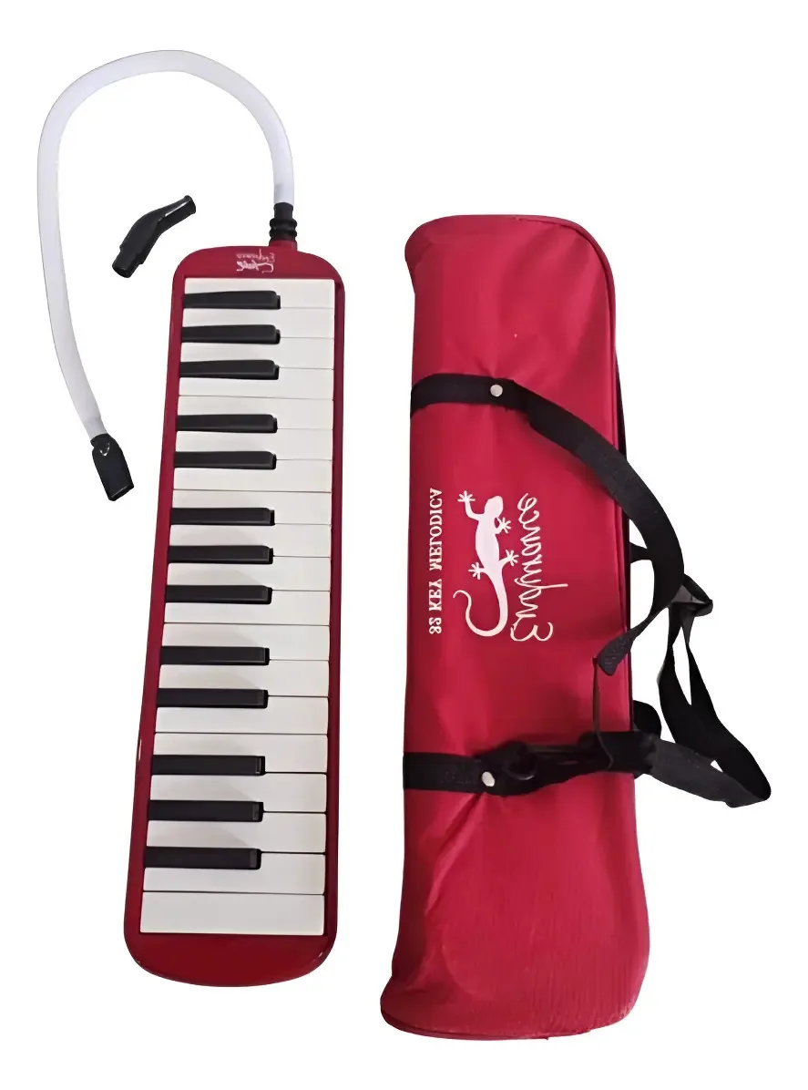Escaleta Endurance 37 Teclas Profissional + Bag - Loja Cor Vermelho