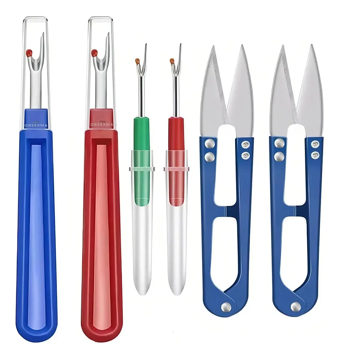 Kit Desmanchador De Costura Tesoura Arremate Abridor Casa