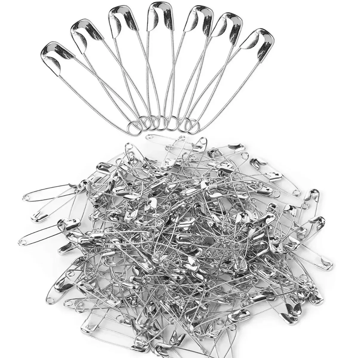 Kit 1.000 Alfinete De Segurança Broche - Várias Medidas