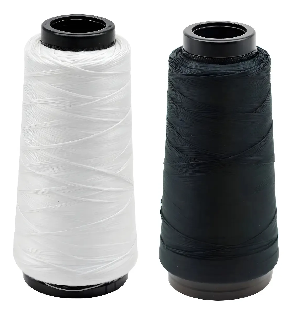 Linha Para Costura - Caixa Com 30 Cones - Preta E Branca Cor Preto E Branco