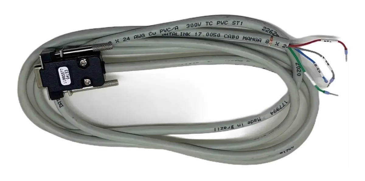 Cabo de Comunicação WEG CFW500-CCHMIR02M para Inversor de Frequência CFW500 2m