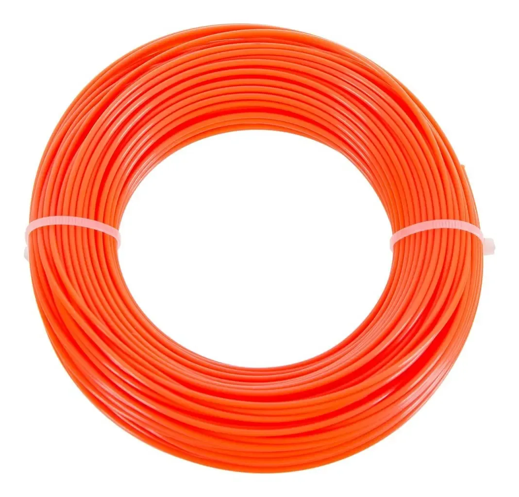 30 Metros Fio Nylon P/ Roçadeira Corta Grama - Redondo 3mm Cor Variável