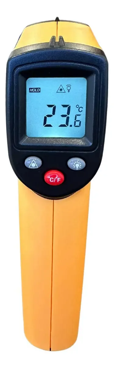 Termômetro Infravermelho Digital + Certificado De Calibração - HURACAN DISTRIBUIDORA