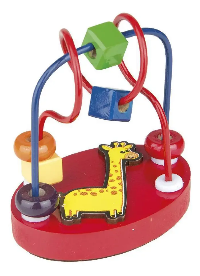 Aramado Mini Girafinha Pedagógico Kids Brinquedo
