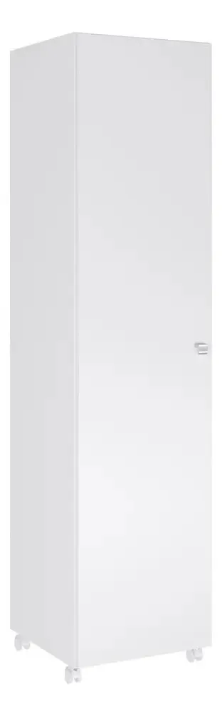 Armário Lavanderia Com 1 Porta Multimóveis Cr30033 Cor Branco
