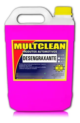 Desengraxante Automotivo Multclean Solupan Ultra Concentrado 5L