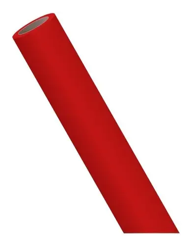 Vinil têxtil Colortex Elastic Cut de 1 metro vermelho
