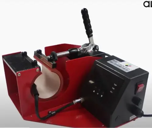 Ferro térmico Sublimarts para copos cor vermelho