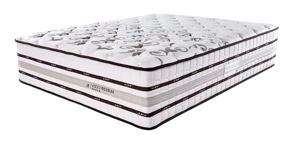 Colchão Casal Molas Ensacadas E Espuma Viscoelástica + Látex