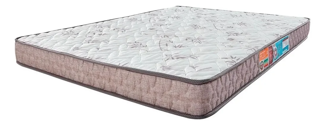 Colchão D23 Casal Espuma Certificada 128x188x14cm - BF Colchões