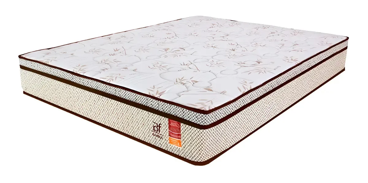 Colchão King 193x203cm Molas Ensacadas Bamboo Bf Colchões
