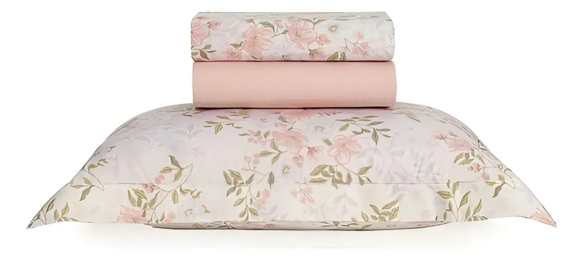 Jogo De Cama 3 Pecas Paloma Estampado Tamanhoemcm 18000x25000 Retangular Solteiro Composicao 100 Alg