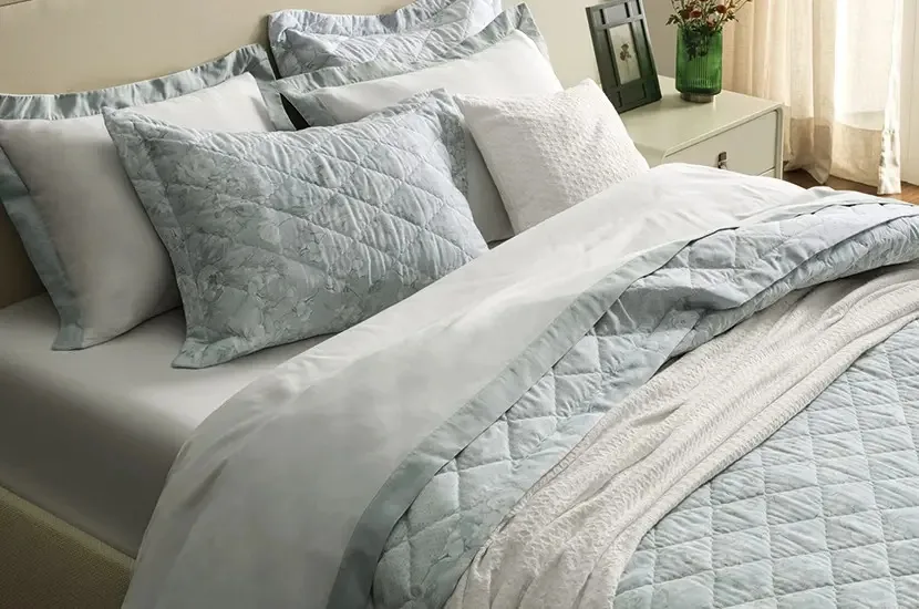 Jogo De Cama 4 Pecas Olivia Cor 1 Branco Tamanhoemcm 24000x26000 Retangular Queen Composicao 100 Alg