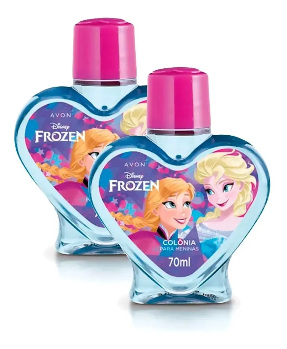 2 Colônias Avon Frozen Magic Meninas 70ml