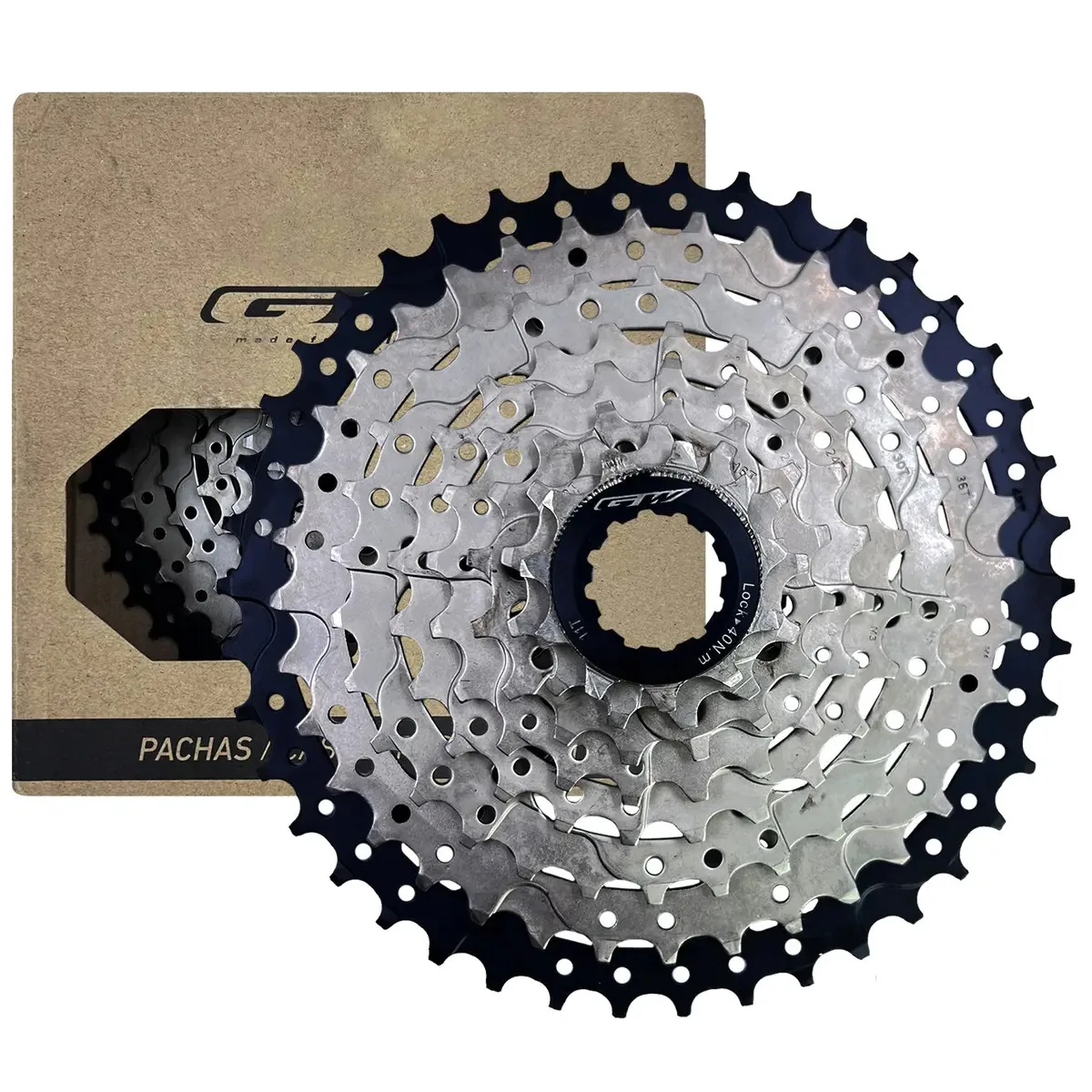 Cassete Pacha Gw 11-42 de 8 velocidades 8v Mtb