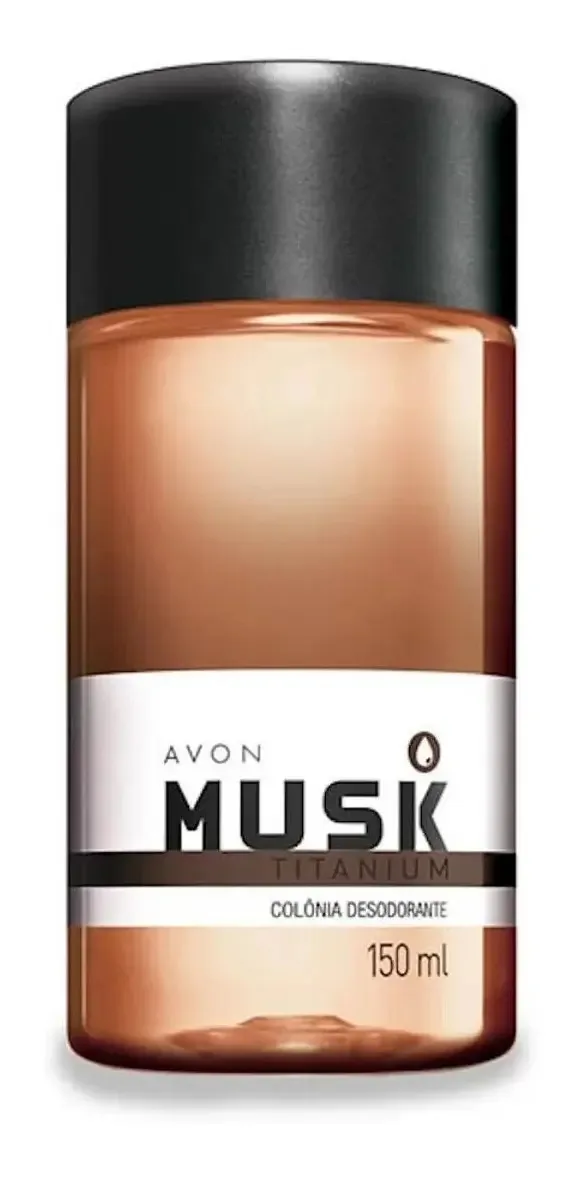 2 Colônias Desodorante Avon Musk Titanium 150ml