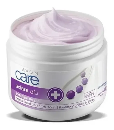 Creme de cuidado facial diurno Avon Brighten com protetor solar