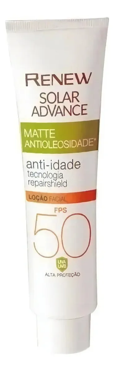 Protetor Solar Renew Antioleosidade Matte Avon Advance