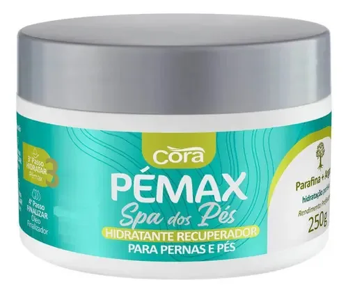 Creme Hidratante Pémax Parafina Com Argan Cora 250g