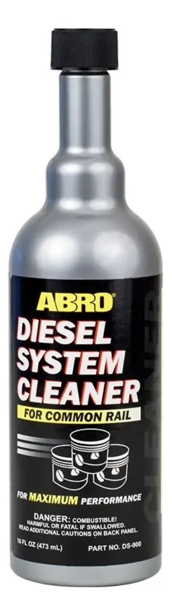 Limpador de sistema diesel da marca Abro