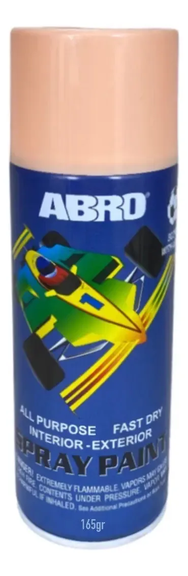 Tinta em aerossol da marca Abro Quick Dry