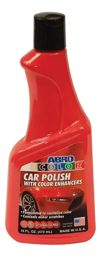 Abra o esmalte vermelho para carros, removedor de arranhões para
