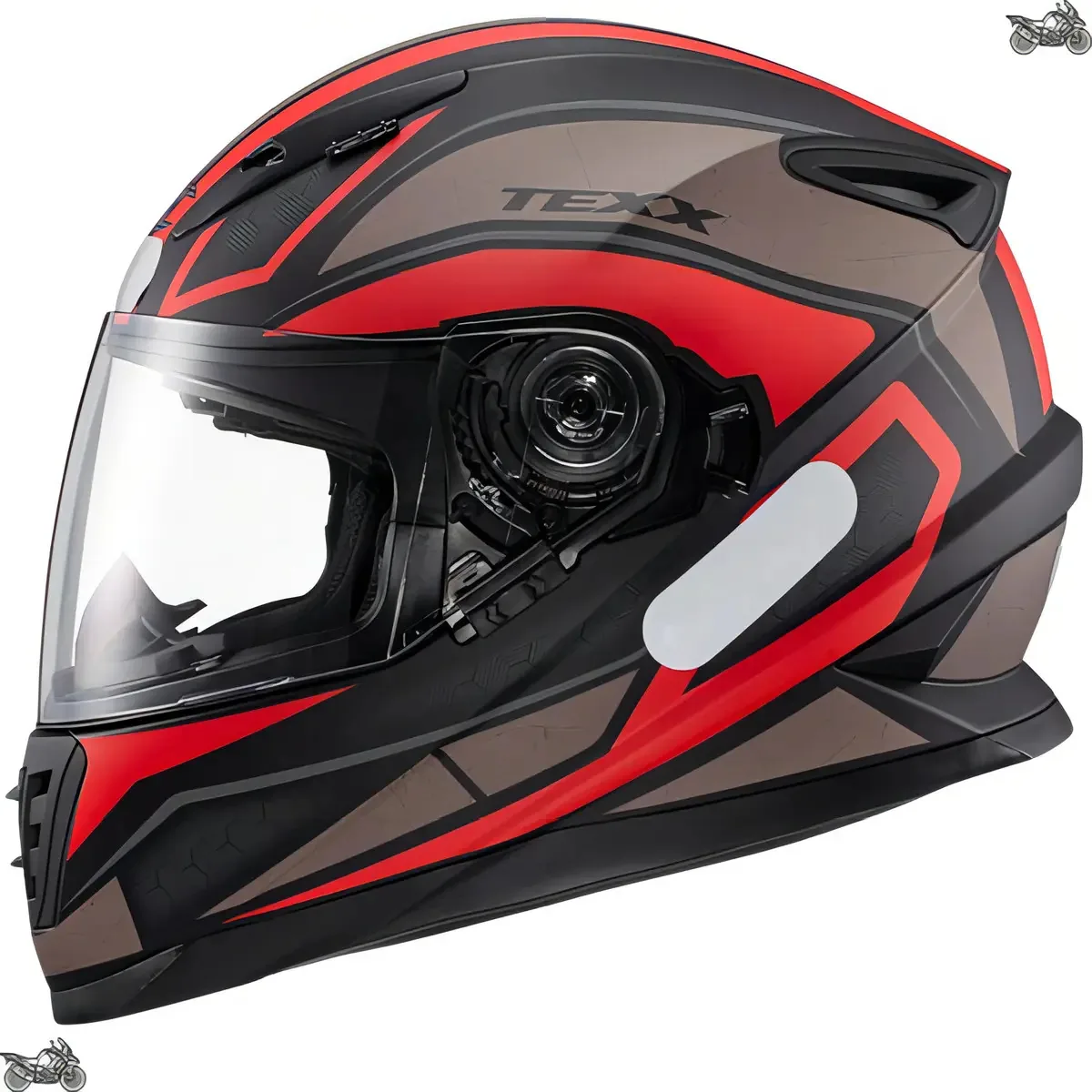 Capacete Com Viseira Solar Texx Wing Broker