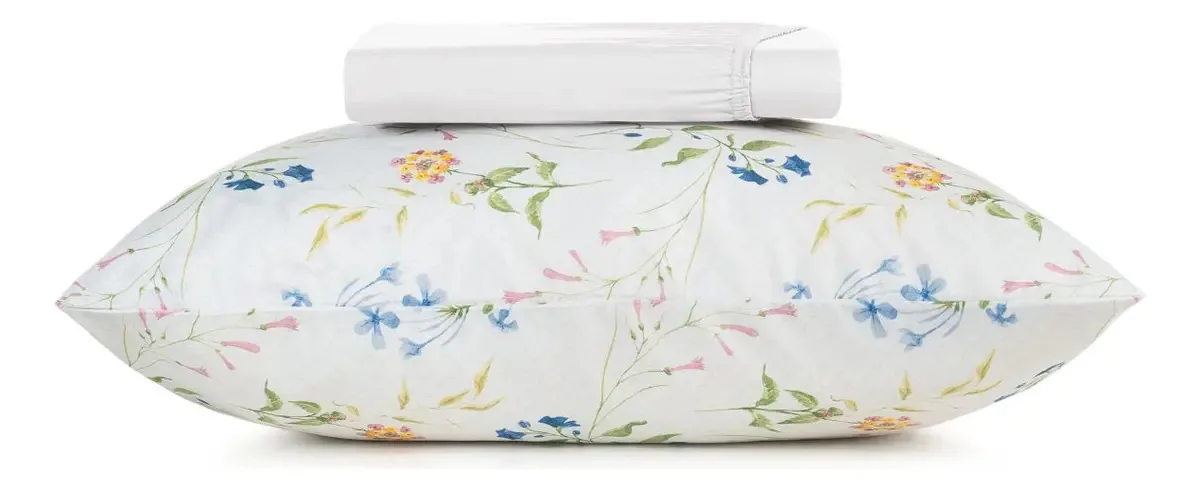 Jogo Cama Solteiro Toque Acetinado Altenburg Arbor 2 Pçs