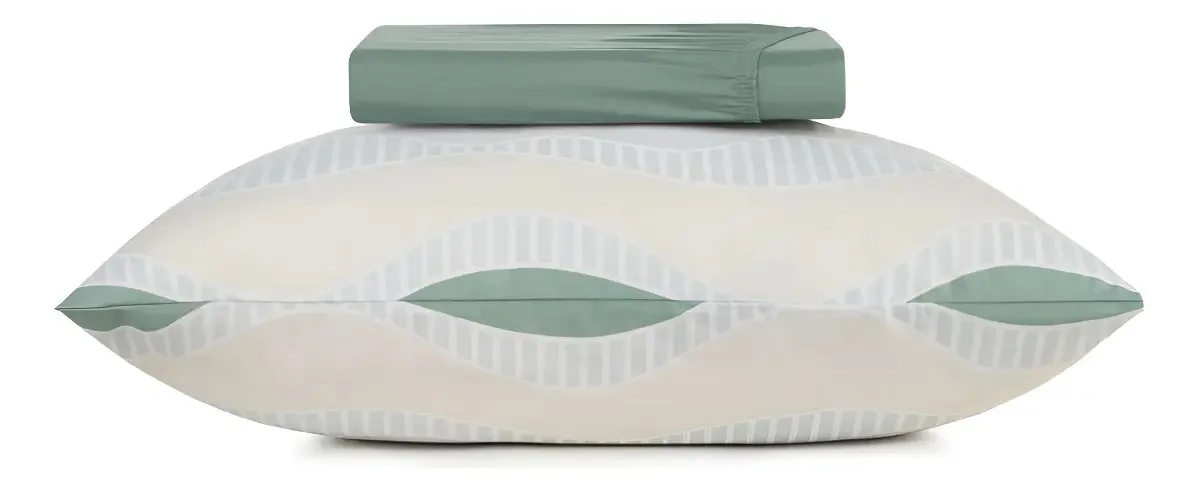 Jogo Cama Solteiro Toque Acetinado Altenburg Laguna 2 Pçs