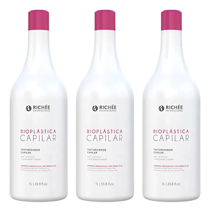 Alinhamento Capilar Bioplastica Passo 2 3x1l