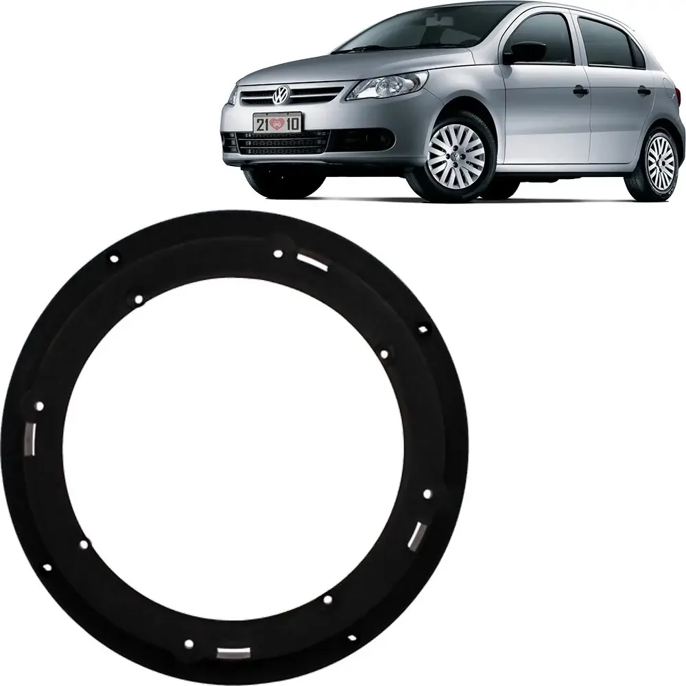 Adaptador Dianteiro Gol 2008 A 2012 1/4 Cor Preto