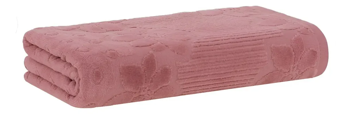 Toalha Veludo Banho Lollipop 70x135cm Cor 3187,100 Algodao